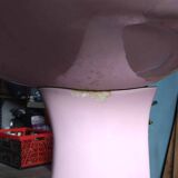 Old pink sink