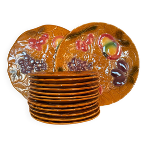 service à dessert barbotine