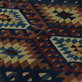 Anatolian handmade kilim rug 284 cm x 160 cm