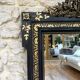 Antique Napoleon III mirror 124.5cm/83.5cm