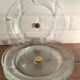 6 new Duralex transparent flat plates