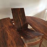 Scandinavian rosewood dining table