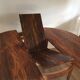 Table à manger scandinave en palissandre