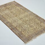 Turkish Anatolian Handmade Vintage Area Rug 292 cm x 196 cm