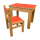 Bureau & chaise enfant école maternelle  vintage