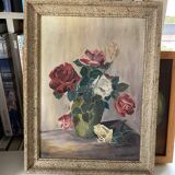 Tableau ancien nature morte