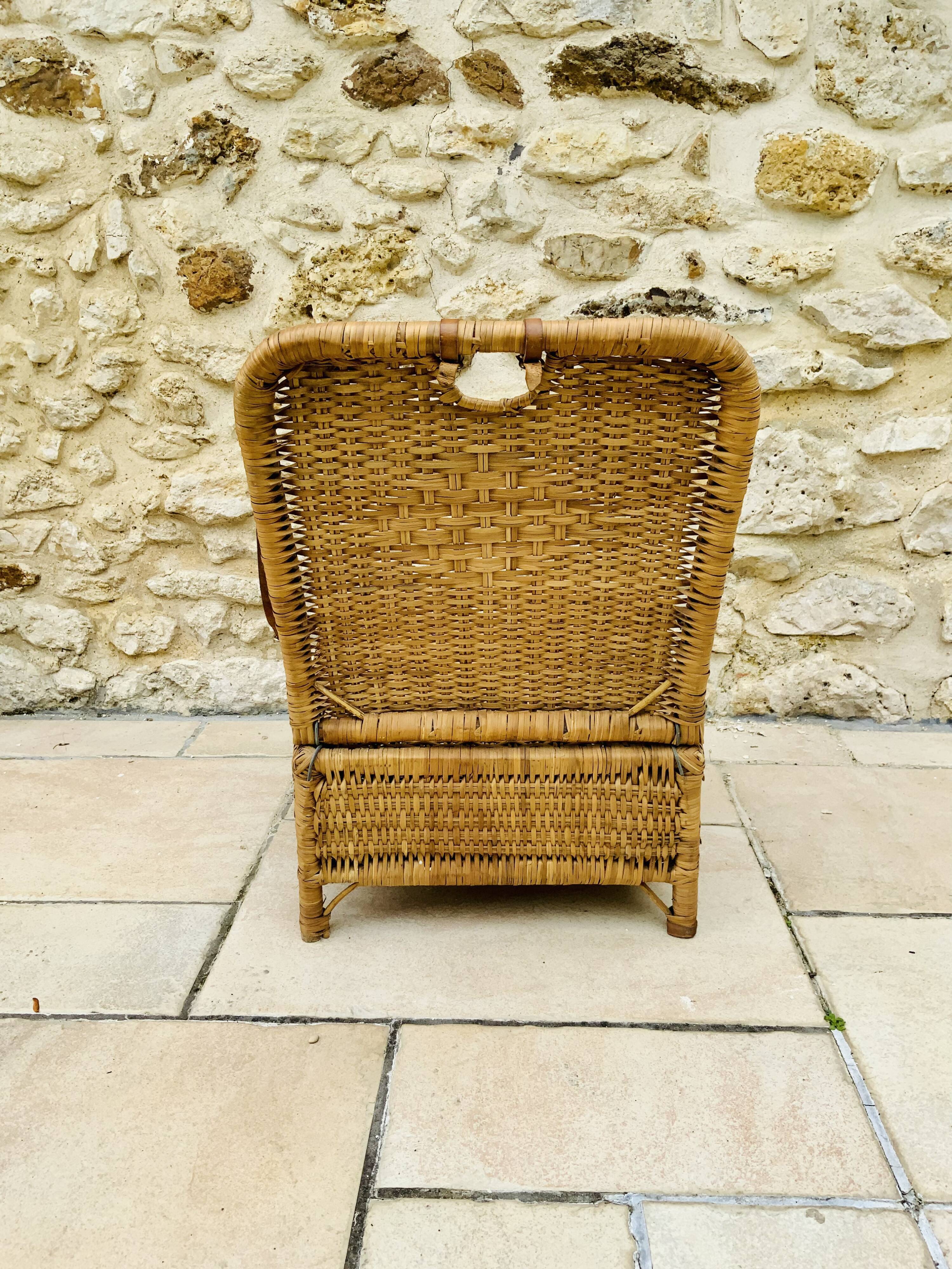 Foldable fishermen's seat