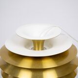 Lampe suspendue vintage danoise Barcelona par Bent Karlby, Lyfa, années 1960.