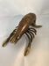 Lobster patinated brass