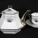Service to the Art Deco, Limoges, signed Paul Pastaud