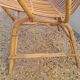 Fauteuil en rotin vintage