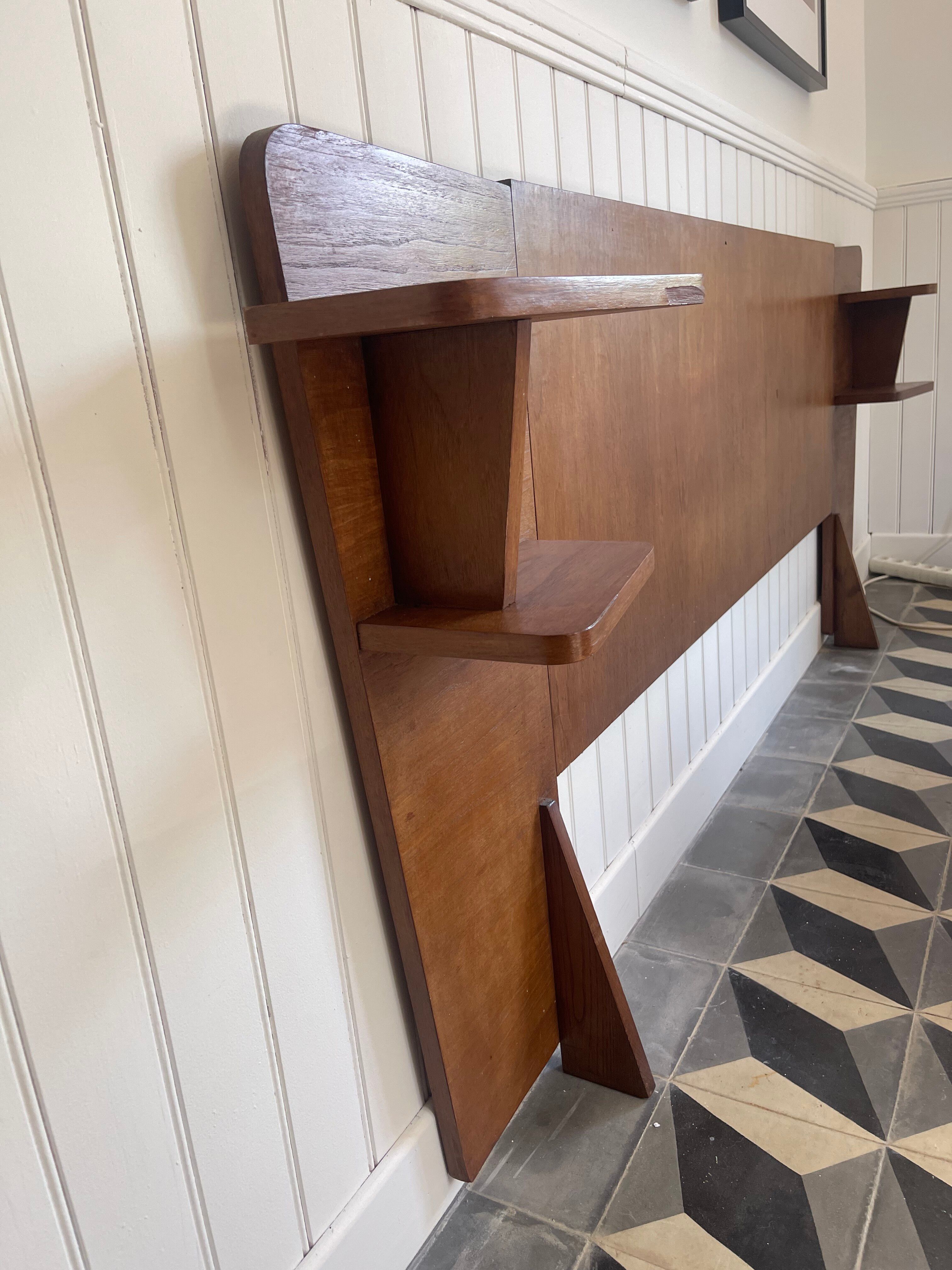 Vintage headboard from the 1960s.