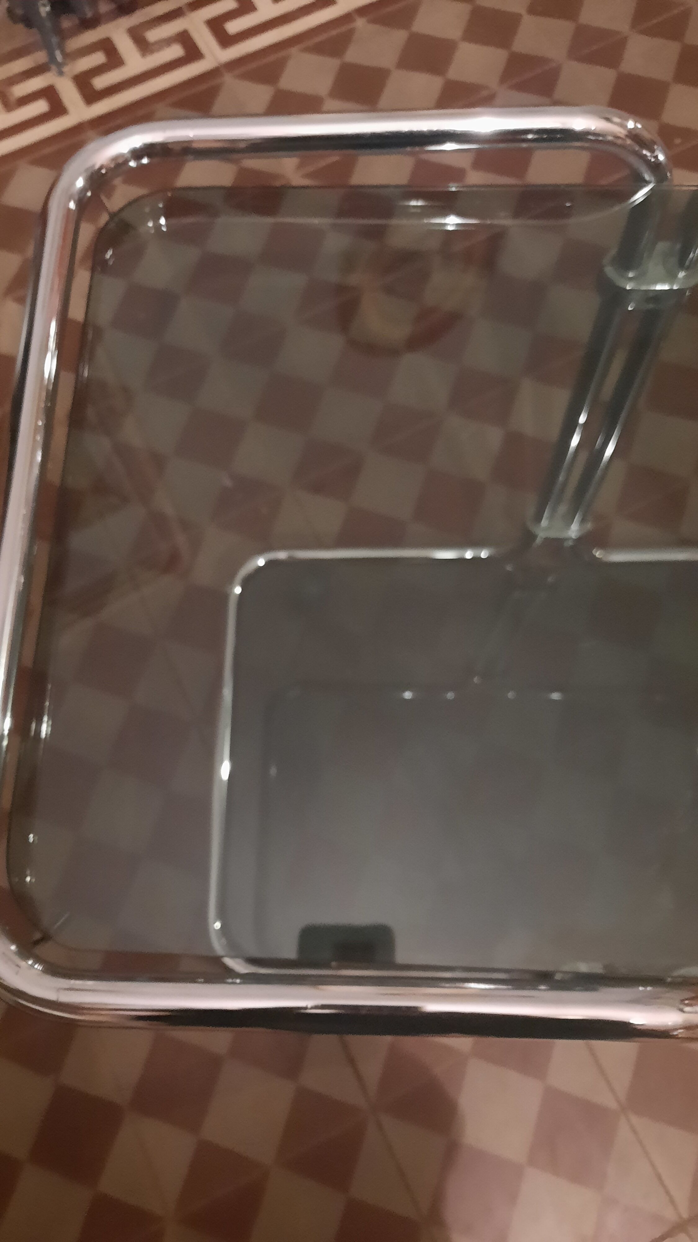 Vintage chrome metal wheel service