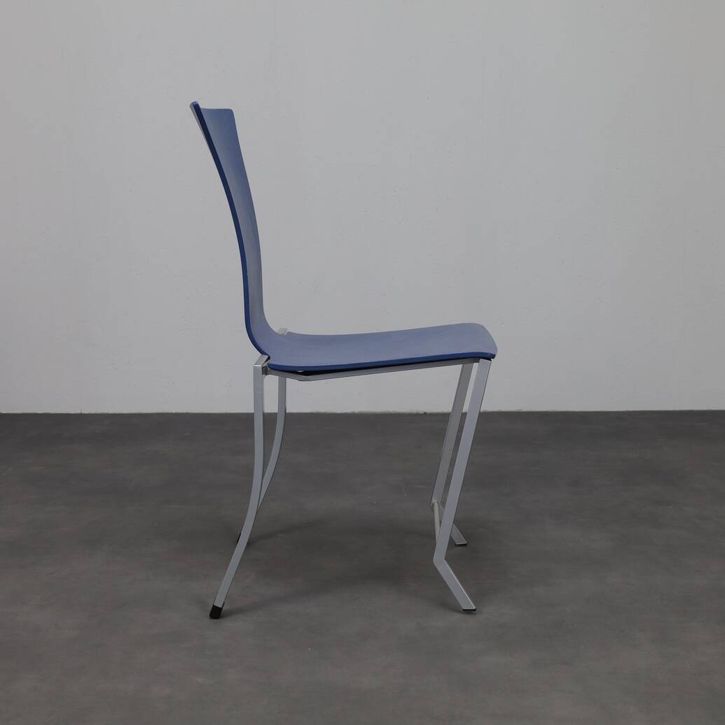 KFF – Karl Friedrich Förster set of 4 Postmodern Dining Chairs, 1990s