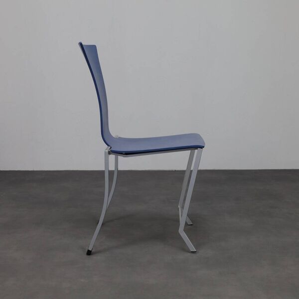 KFF – Ensemble de 4 chaises de salle à manger postmodernes Karl Friedrich Förster, années 1990