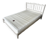 140x190 cherry wood bed frame reimagined