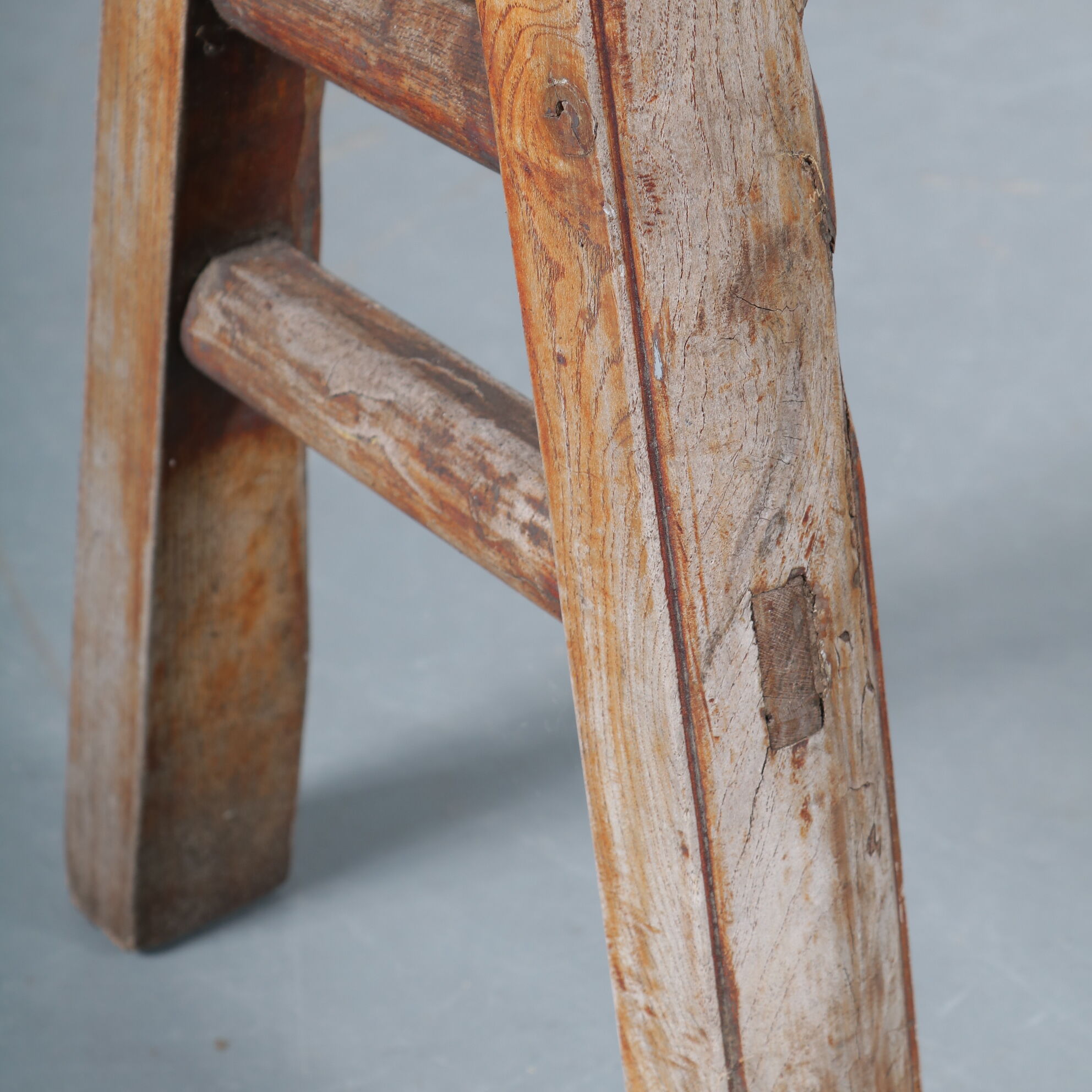 1950s Rustic wooden bench