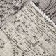 3x11 Rug For Farmhouse Hallway Gray Vintage Runner Rug, 84x291Cm