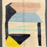 Modern wool berber rug 200x280 cm