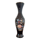 vase noir en verre