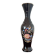 vase noir en verre