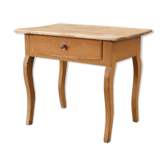 Swedish side table with drawer