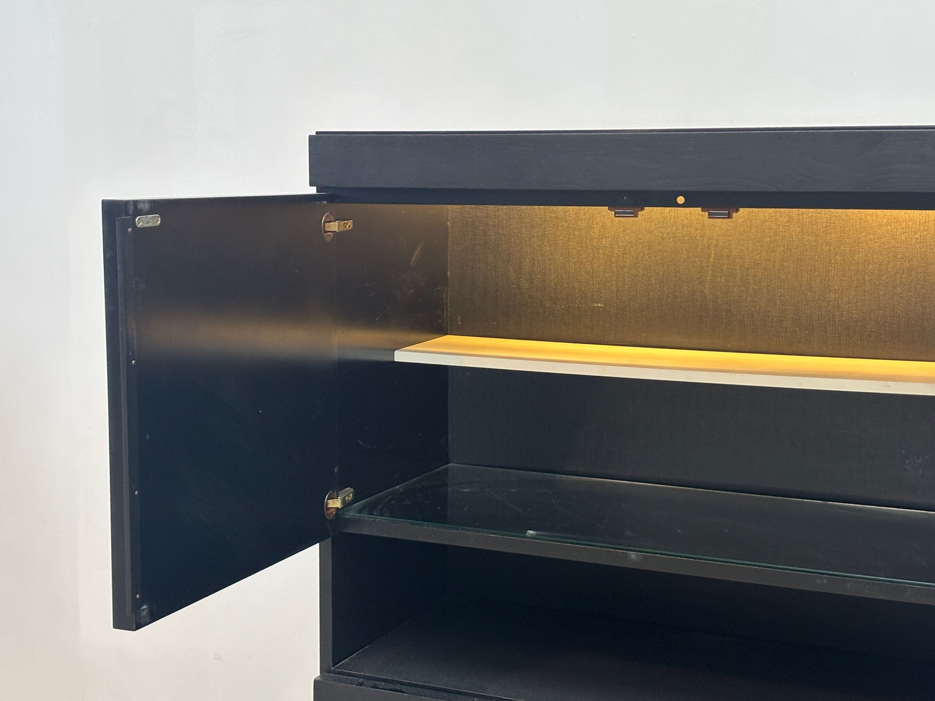 Brutalist 1970's Belgian bar cabinet