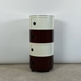 Storage Cabinet on Wheels Componibili by Anna Castelli for Kartell, 60s