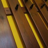 Mid century wall-mounted coat and hat rack, 1960s