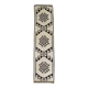 3x12 Rug For Hallway Brown Beige Turkish Runner Rug, 92x364Cm SK 18273