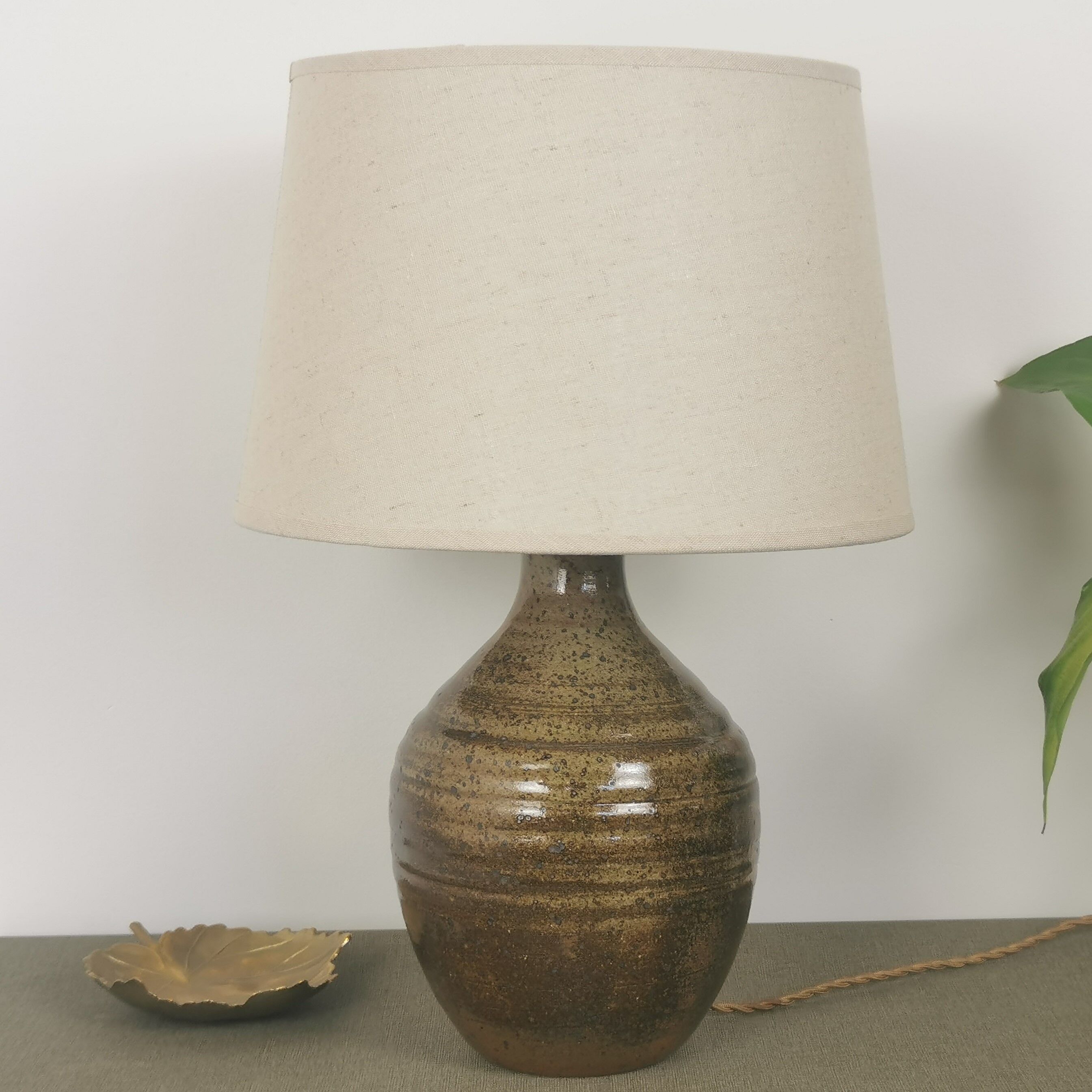 Lampe en grès