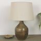 Lampe en grès