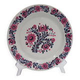 Assiettes de collection motif à fleurs Alfoldi