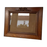 Old wooden frame
