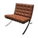 Fauteuil Barcelona de Mies van de Rohe pour Knoll