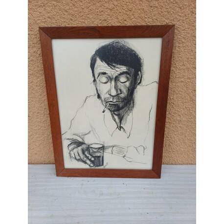 Brum 77 Black Pencil Drawings