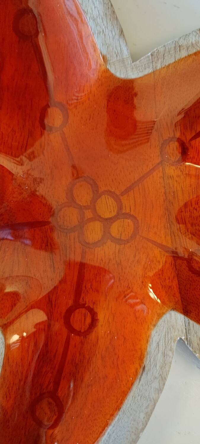 Wooden catchall tray