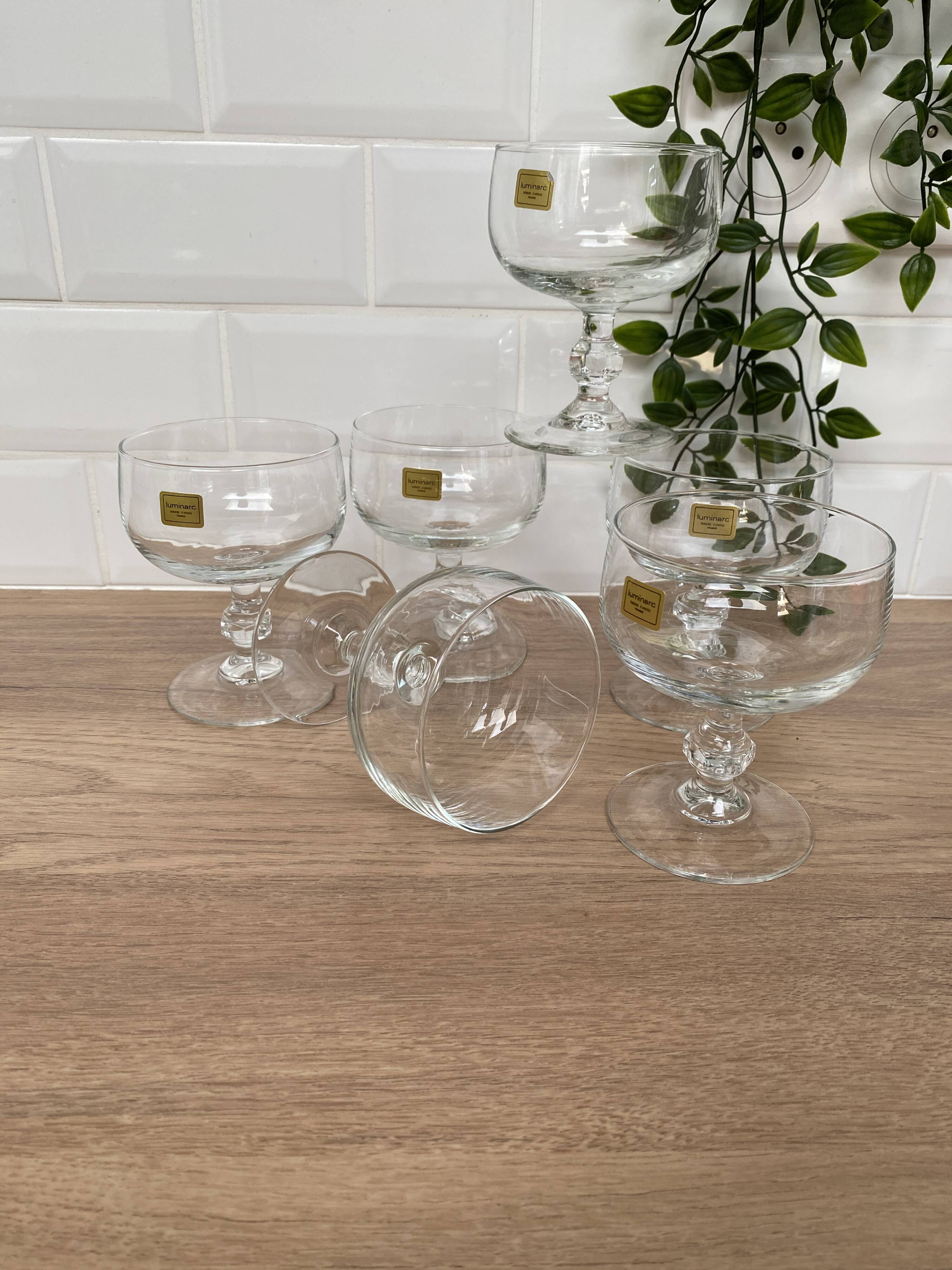 Set of 6 Luminarc Domaine glasses