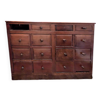 Meuble de métier à tiroirs