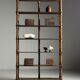 Bobbin bookcase French antique