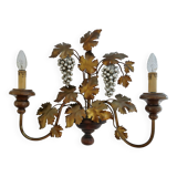 Florentine “grape” wall lamp Italy, 1940 - 1950