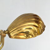 Vintage scallop lamp