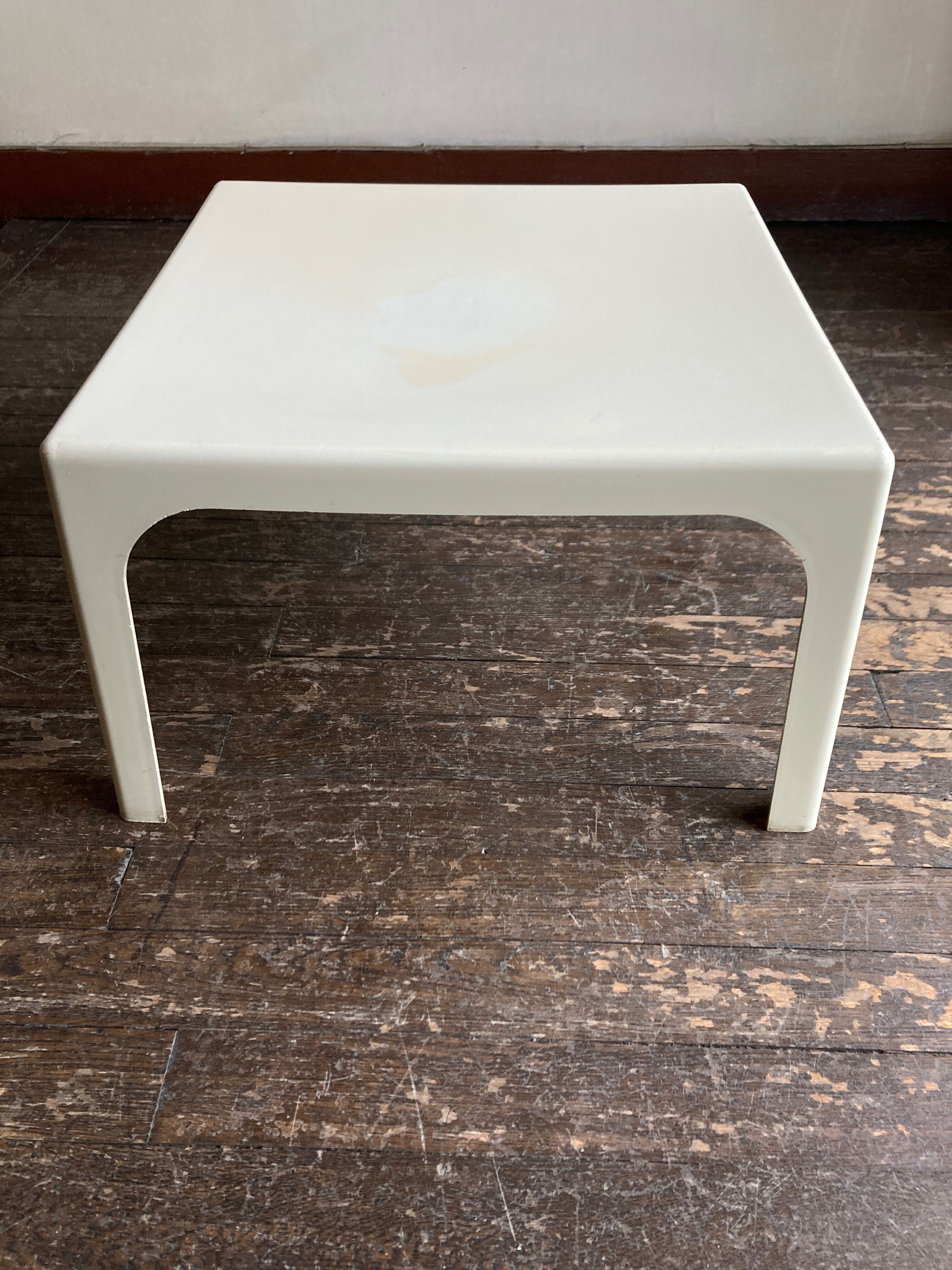 Coffee table in abs Flair for Prisunic 1970 space age