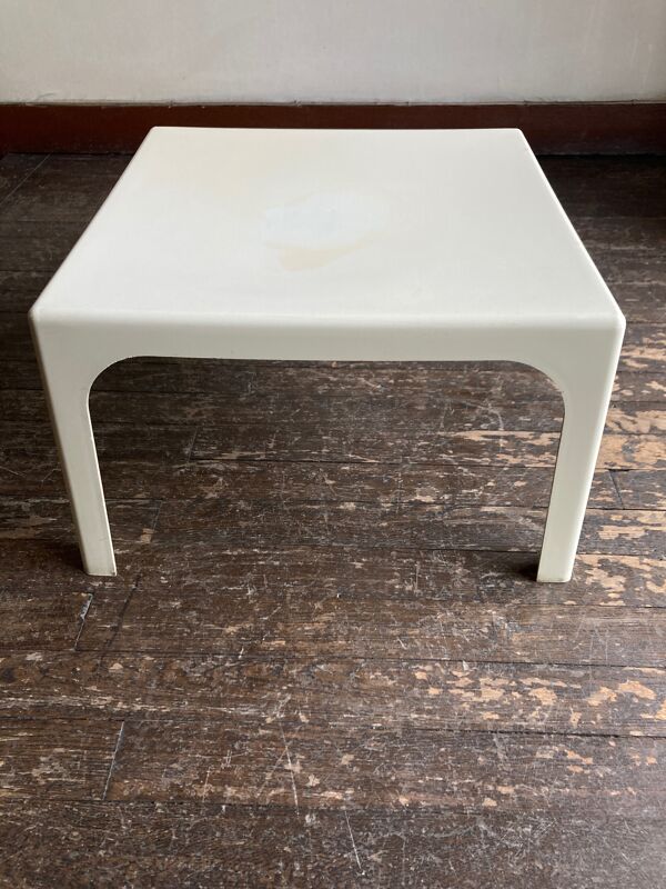 Table basse en abs Flair pour Prisunic 1970 space age