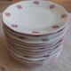 Splendid Set of 12 Vintage Octagonal Plates – Moulin des Loups Style