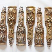 Antique French hardware, bronze ornaments