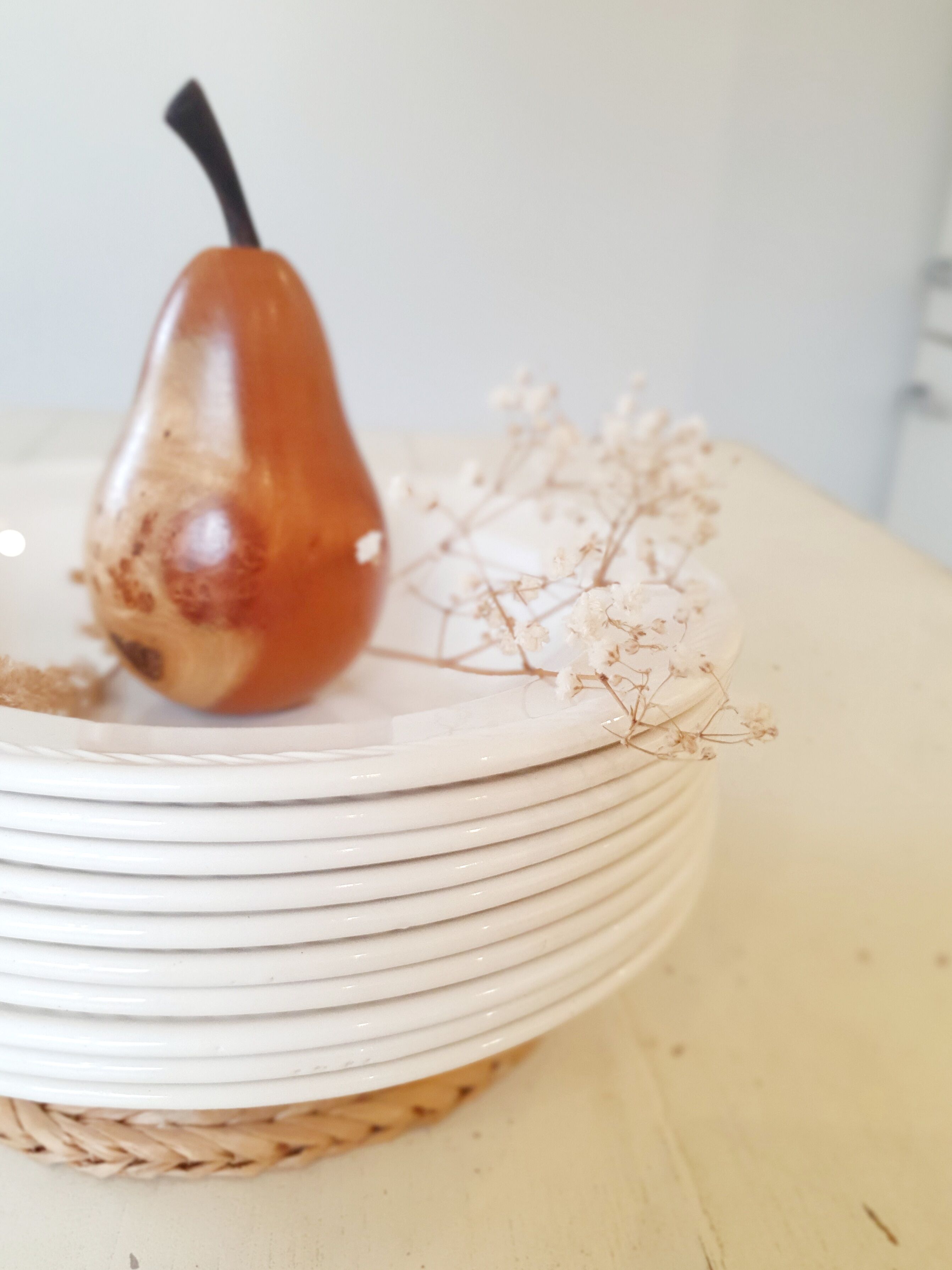 10 plates in Haute-Provence earthenware