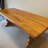 Elm monastery table