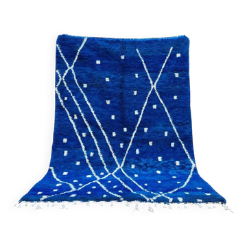 Tapis marocain fait main traditionnel 3x2 m