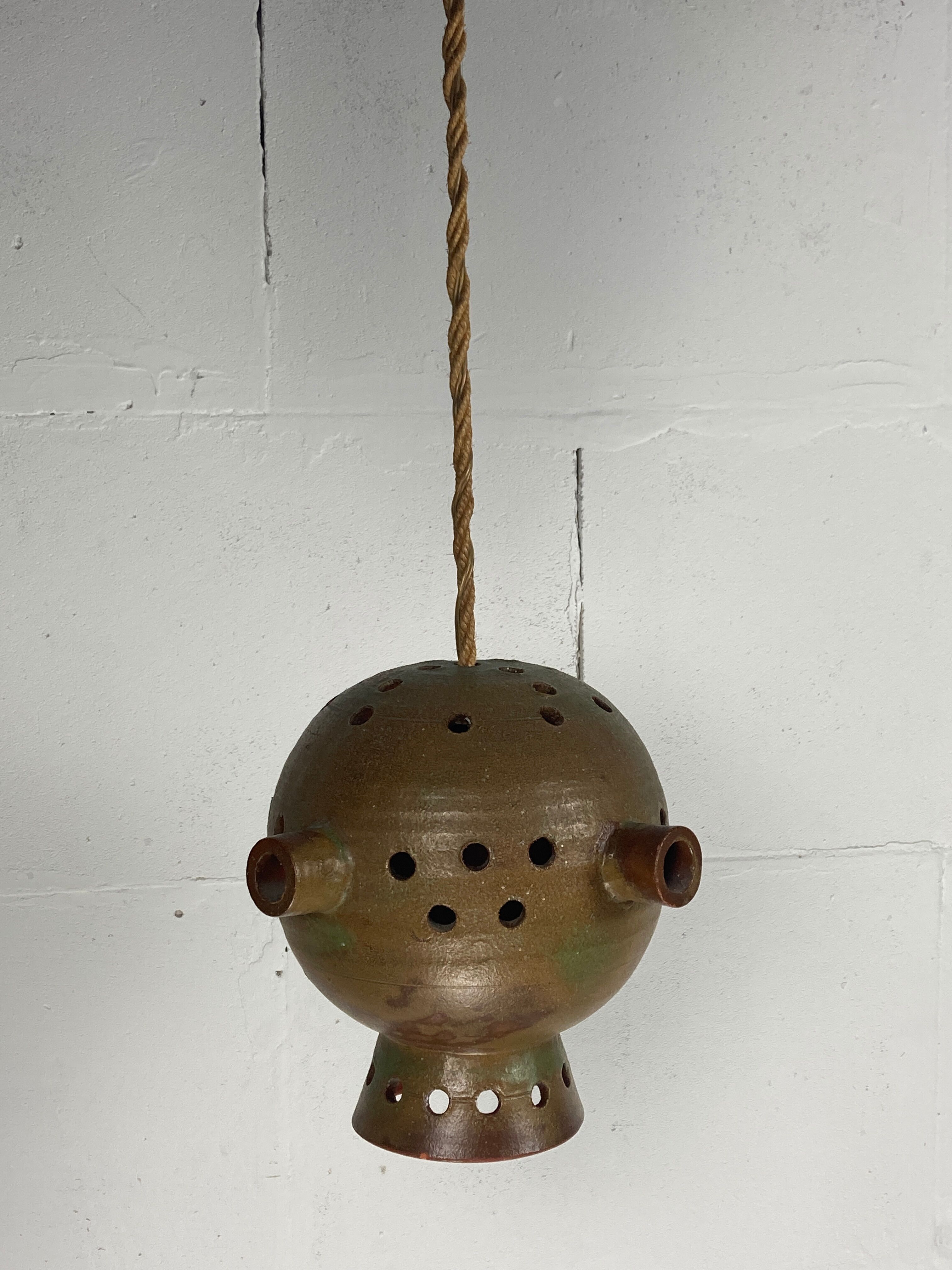 Ceramic space age suspension by Mobach Dutch 1960s
